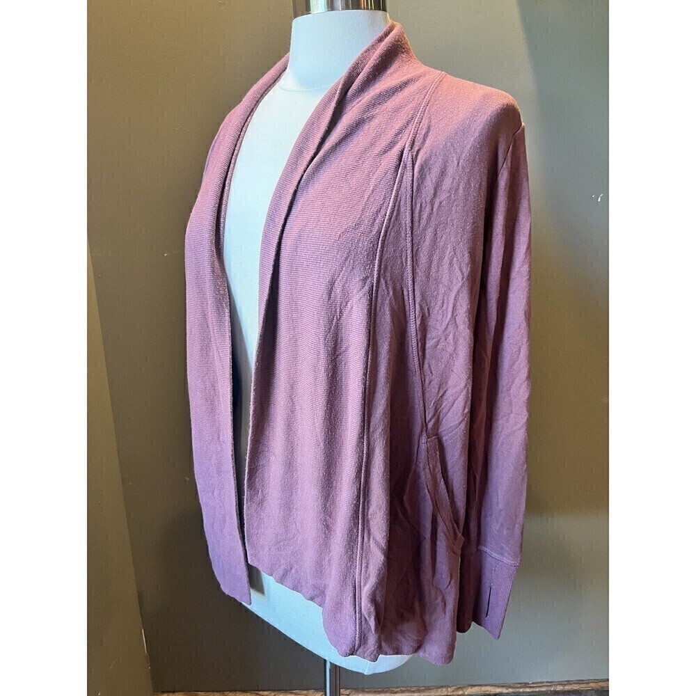 Athleta Womens Open Front Cardigan Comfort Stretch Cardigan Sz Small